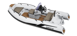 Grand G420 Tender boat with white tubes